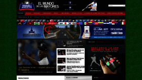 What Elmundodelasmayores.com website looked like in 2018 (5 years ago)