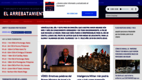 What Elarrebatamiento.com website looked like in 2019 (5 years ago)