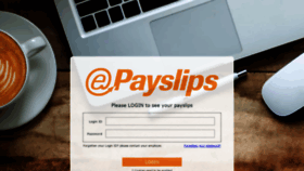 What Epayslips.com website looked like in 2019 (5 years ago)
