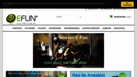 What Elektro-fun.de website looked like in 2019 (5 years ago)