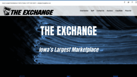 What Exchangeline.com website looked like in 2019 (5 years ago)