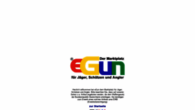 What Egunner.de website looked like in 2019 (5 years ago)