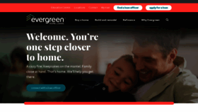 What Evergreenhomeloans.com website looked like in 2019 (5 years ago)