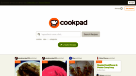 What En.cookpad.com website looked like in 2019 (5 years ago)
