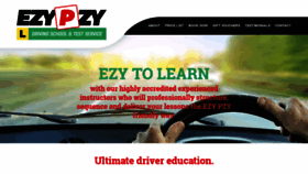 What Ezypzydrivingschool.com.au website looked like in 2019 (5 years ago)