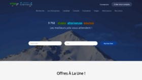 What Emploi-alternance.net website looked like in 2019 (5 years ago)