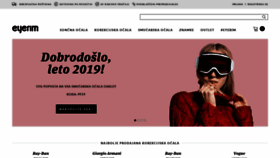 What Eyerim.si website looked like in 2019 (5 years ago)
