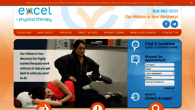 What Excelphysicaltherapy.com website looked like in 2019 (5 years ago)