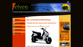 What Elvec.de website looked like in 2019 (5 years ago)