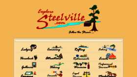 What Exploresteelville.com website looked like in 2019 (5 years ago)
