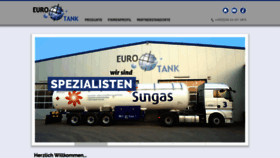 What Eurotank.de website looked like in 2019 (5 years ago)