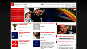 What Electrocord.hu website looked like in 2019 (5 years ago)