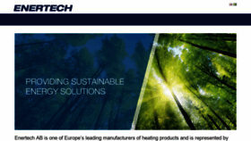 What Enertech.se website looked like in 2019 (5 years ago)