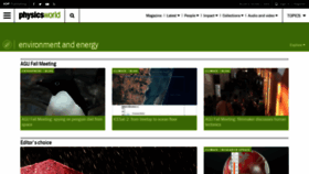 What Environmentalresearchweb.org website looked like in 2019 (5 years ago)