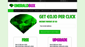 What Emeraldbux.com website looked like in 2019 (5 years ago)