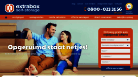 What Extrabox.nl website looked like in 2019 (5 years ago)