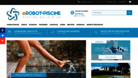 What Erobot-piscine.fr website looked like in 2019 (5 years ago)