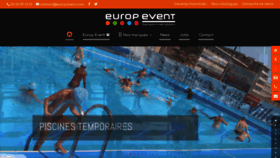 What Europevent.com website looked like in 2019 (5 years ago)