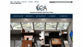 What Electri-cable.com website looked like in 2019 (7 years ago)