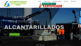 What Ecolimpiezabogota.com.co website looked like in 2019 (5 years ago)