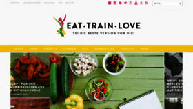 What Eattrainlove.de website looked like in 2019 (5 years ago)