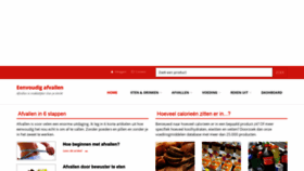 What Eenvoudig-afvallen.nl website looked like in 2019 (5 years ago)