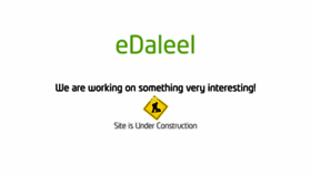 What Edaleel.ae website looked like in 2019 (5 years ago)