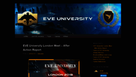 What Eveuniversity.org website looked like in 2019 (5 years ago)