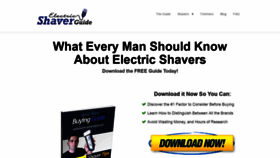 What Electric-shaver-guide.com website looked like in 2019 (5 years ago)