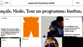 What Ecole-couture-parisienne.com website looked like in 2019 (5 years ago)