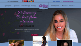 What Eggdonation.com website looked like in 2019 (5 years ago)