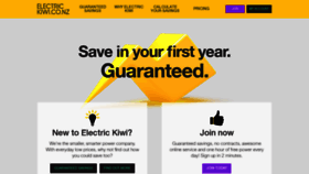What Electrickiwi.co.nz website looked like in 2019 (5 years ago)