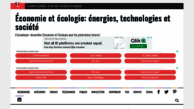 What Econologie.com website looked like in 2019 (5 years ago)