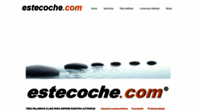 What Estecoche.com website looked like in 2019 (5 years ago)
