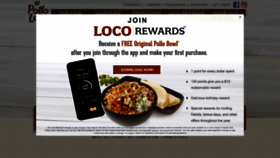 What Elpolloloco.com website looked like in 2019 (5 years ago)