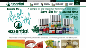 What Essentialwholesale.com website looked like in 2019 (5 years ago)