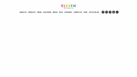 What Elevenaustralia.com website looked like in 2019 (5 years ago)