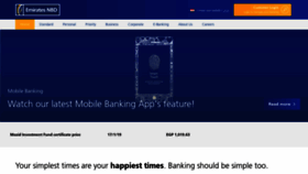 What Emiratesnbd.com.eg website looked like in 2019 (6 years ago)