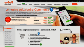 What E-commerce.aruba.it website looked like in 2019 (5 years ago)