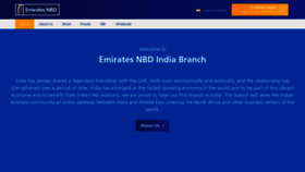 What Emiratesnbd.co.in website looked like in 2019 (5 years ago)