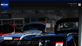 What Euromotorco.co.uk website looked like in 2019 (5 years ago)
