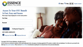 What Essencehealthcareotc.com website looked like in 2019 (5 years ago)