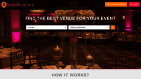 What Eventvenue.in website looked like in 2019 (5 years ago)