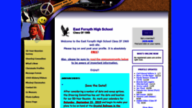 What Eastforsyth69.com website looked like in 2019 (5 years ago)
