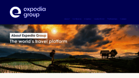 What Expediagroup.com website looked like in 2019 (5 years ago)