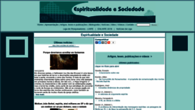 What Espiritualidades.com.br website looked like in 2019 (5 years ago)