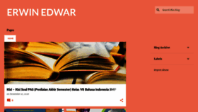 What Erwinedwar.com website looked like in 2019 (5 years ago)