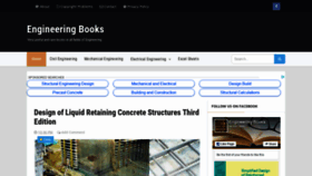What Engineeringbooks.me website looked like in 2019 (5 years ago)