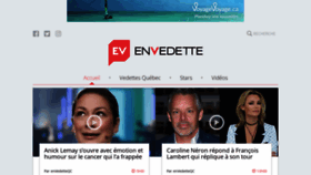 What Envedette.ca website looked like in 2019 (5 years ago)