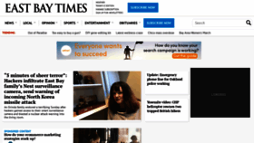 What Eastbaytimes.com website looked like in 2019 (5 years ago)